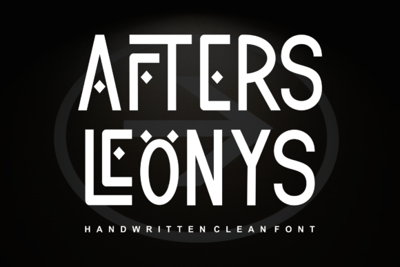 Aftersleonys Font: Bold Display Type for Campaigns