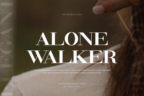 Alone Walker Font: Elevating Small Business Branding