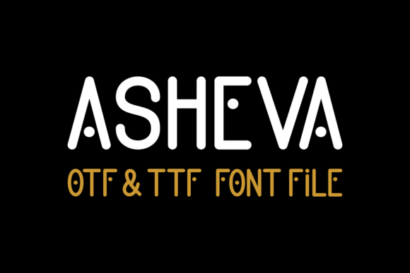 Asheva Font: Elevating Small Business Branding