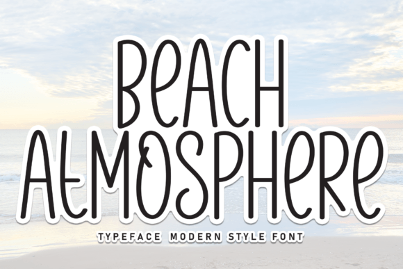 Beach Atmosphere Font: Adding Warmth to Editorial Design