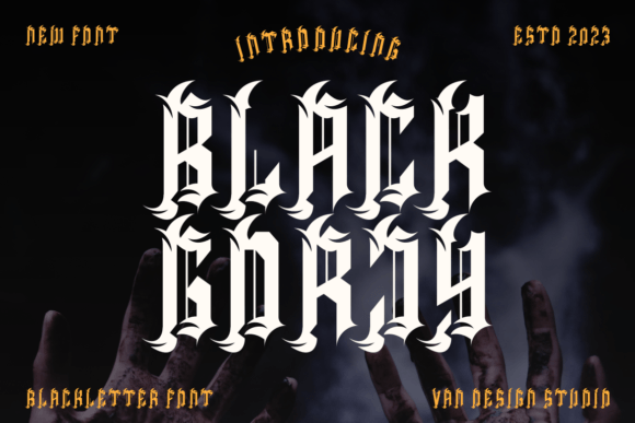 Black Gorjy: A Designer’s Take on Modern Blackletter