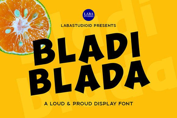Bladiblada: A Designer’s Take on This Sans Serif