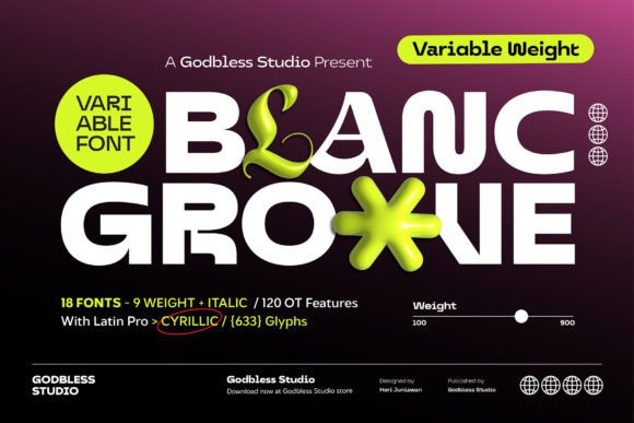 Blanc Groove Font: A Modern Typeface for Branding