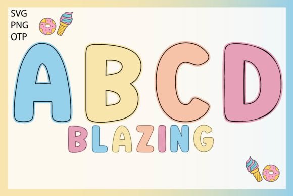 Blazing Font: A Retro Display Typeface for Modern Branding