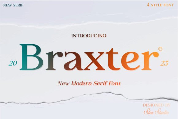 Braxter Font Review: A Retro Serif for Modern Campaigns