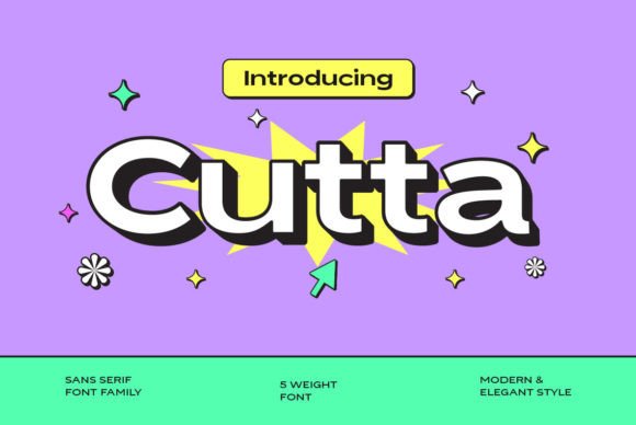 Cutta Font: A Modern Sans Serif for Brand Identity
