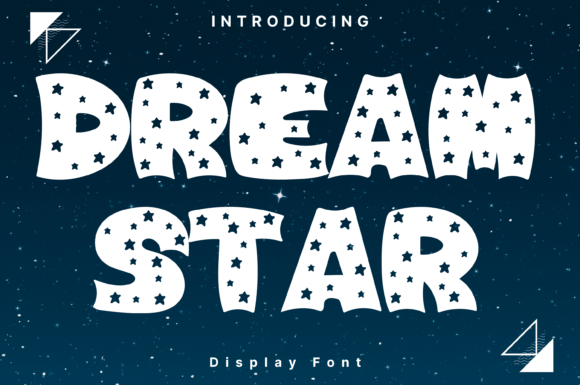 Dream Star Font: Bold Display Type for Makers
