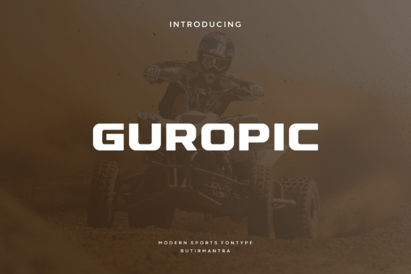 Guropic Font: A Modern Sans Serif for Digital Layouts