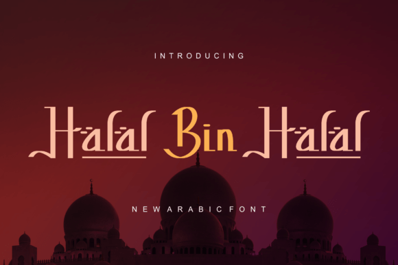Halalbinhalal Font: A Modern Serif for Digital Branding