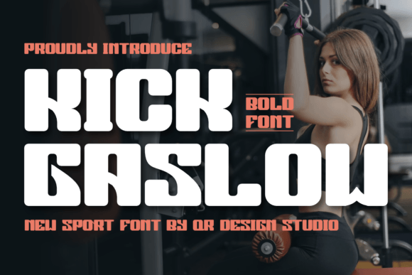 Kick Gaslow Font: Bold Sans Serif for Web Design