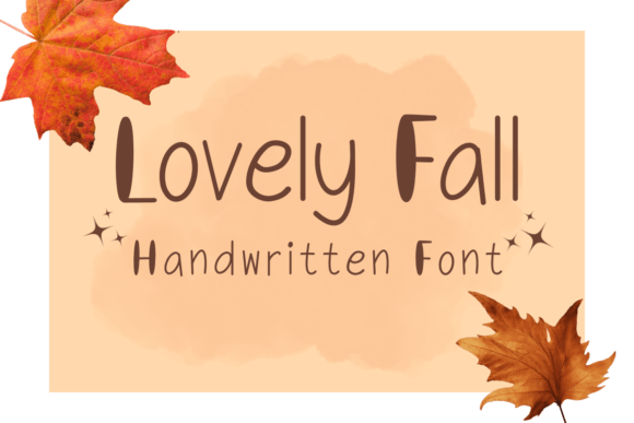 Lovely Fall Font: Crafting Warm Campaign Visuals