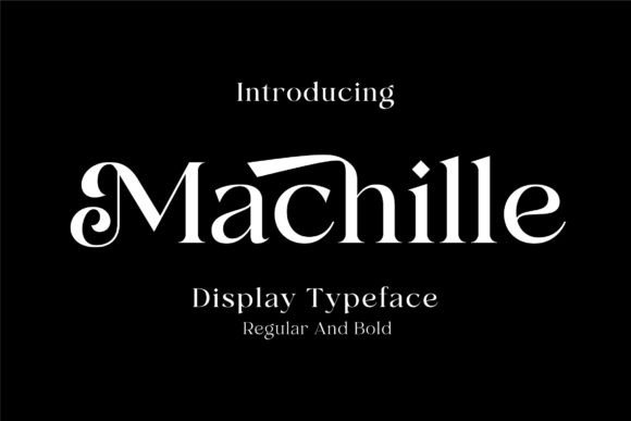 Machille Font: Elegant Serif Typography for Crafters