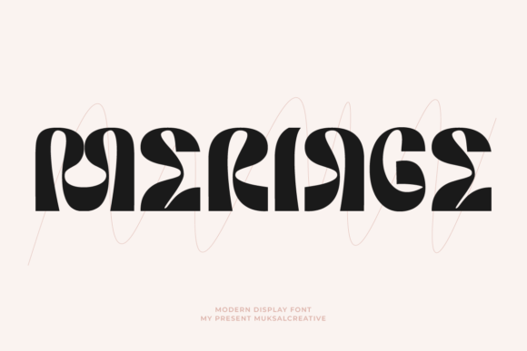 Meriage Font: Elevating Campaign Visuals with Serif Style