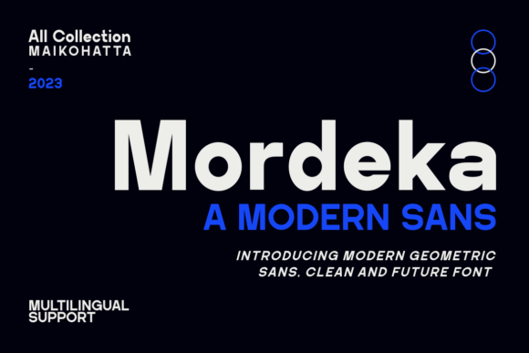 Mordeka Font: Elevating Campaign Visuals with Bold Serif Type