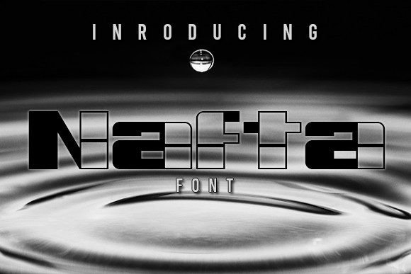 Nafta Font: Testing an Abstract Display Typeface
