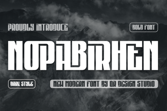 Nopabirhen Font: Bold Display Type for Digital Campaigns