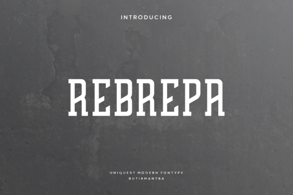 Rebrepa Font: Elevate Small Business Branding