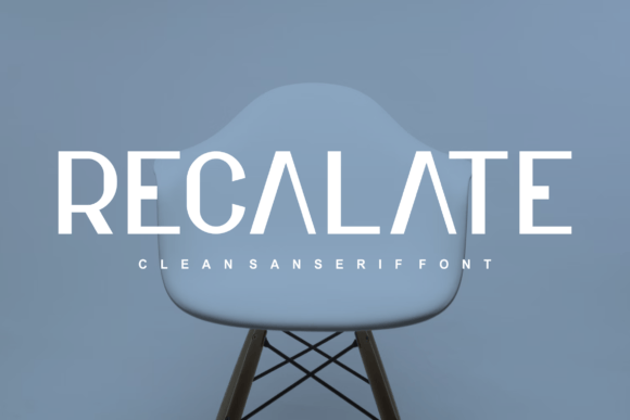 Recalate Font Review: Bold Digital Typography