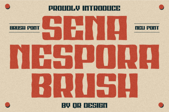 Sena Nespora Brush Font: A Branding Review