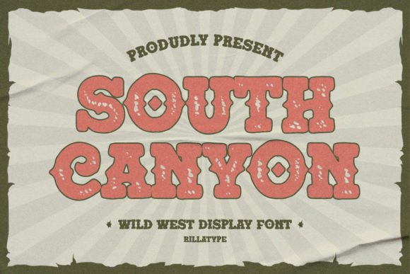 South Canyon Font: Rugged Branding for Small Business