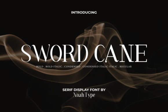 Sword Cane Font: A Modern Serif for Editorial Design