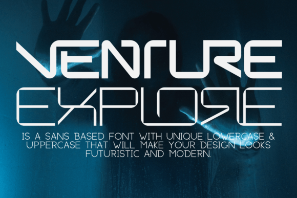 Venture Explore Font: Modern Type for Campaigns