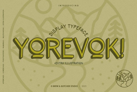 Yorevok Font Review: Bold Display Type for Campaigns